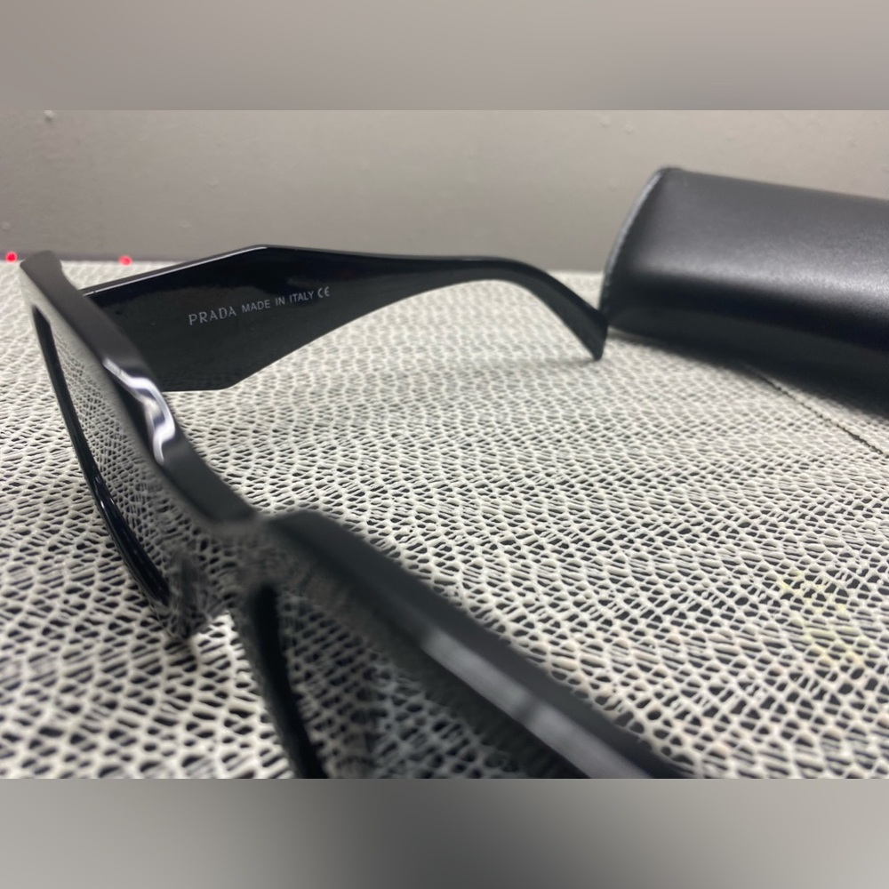 Prada PR 17WS Angular Black Sunglasses - Picture 12 of 15